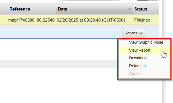 Qualys Map Scan View Report